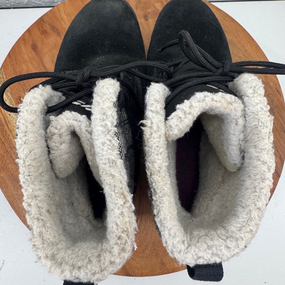 Columbia Womens Waterproof Suede Winter Boots Faux Fur Lined Lace Up‎ Size 7.5 - Picture 4 of 8
